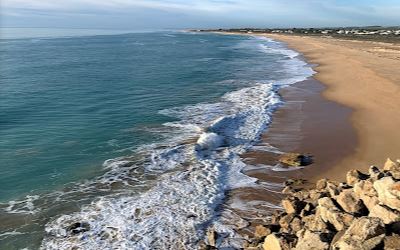 playa de arena nudista