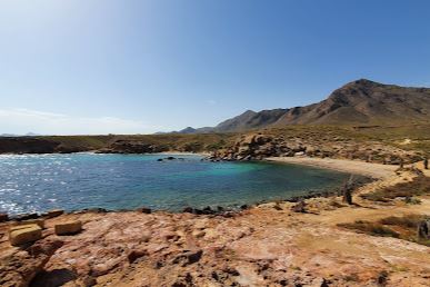 playa de arena nudista